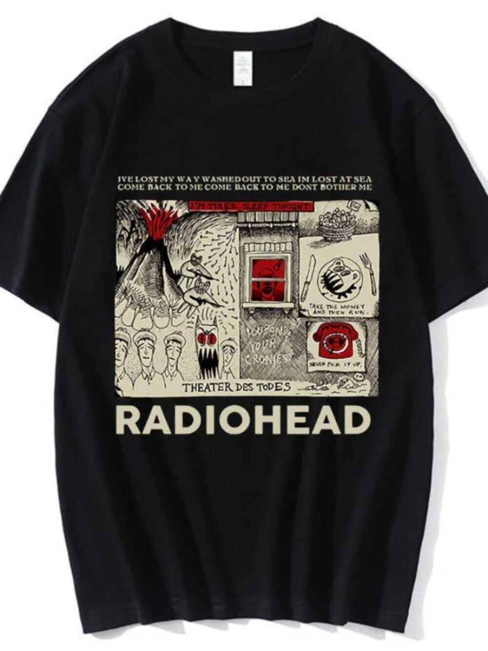 Radiohead Merchandise Mens T Shirt 257 - Picture 1 of 5